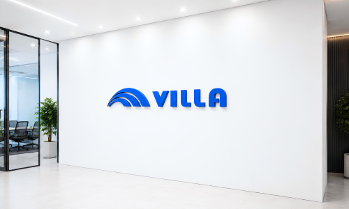 Letras caixa em ACM Villa